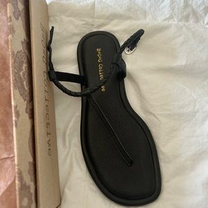 BRAND NEW still in box black sandals